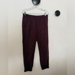 GAP Woman’s Deep Burgundy Joggers